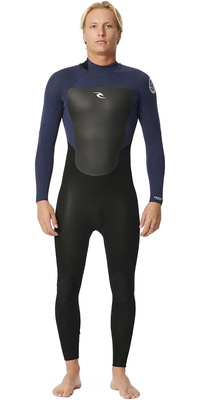 2025 Rip Curl Mens Omega 3/2mm Back Zip Wetsuit 15IMFS - Slate